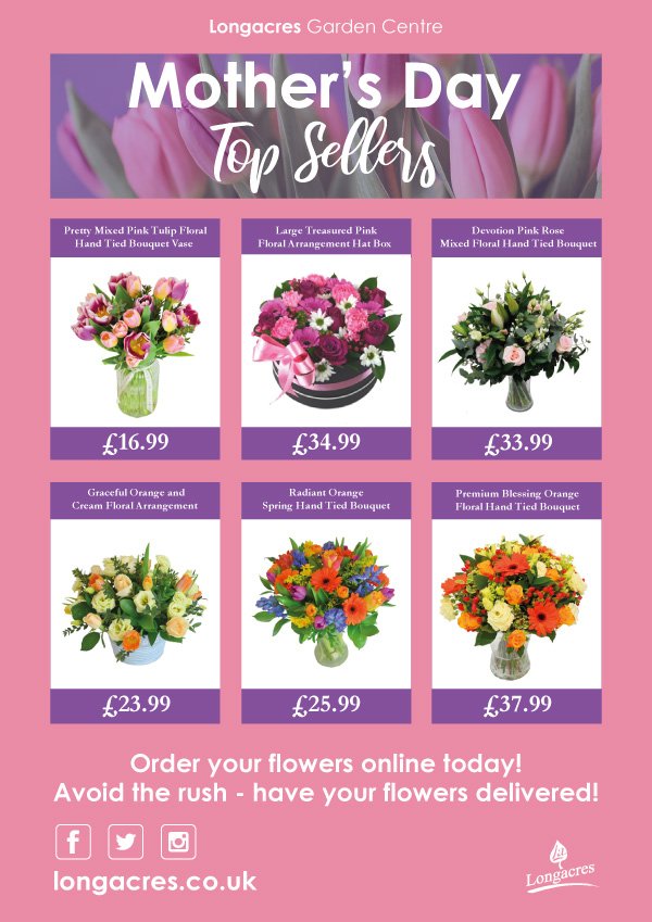 Flowers for mother's day hot sale 2019